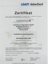 QM-Zertifikat nach DIN EN ISO 9001:2000