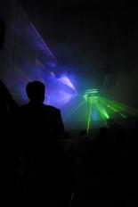 Lasershow  Eröffnungsfeier der Pirmasenser Fototage