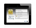 Cubeware BI-App Startscreen-iPad