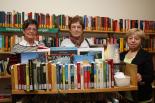 Die ehrenamtlichen Mitarbeiterinnen der Bücherei am Städtischen Krankenhaus Pirmasens
