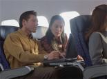 Impression Wi-Fi im Flugzeug