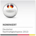 Logo Deutscher Nachhaltigkeitspreis 2013