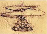 Unter anderem Libellen inspirierten Leonardo da Vinci zu technischen Entwürfen, die die Vorläufer von heutigen Hubschraubern darstellten.