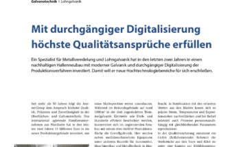 Höchste Qualität für moderne Galvanik